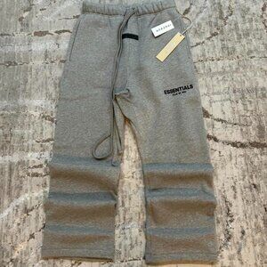 essentials medium dark oat sweatpants new
